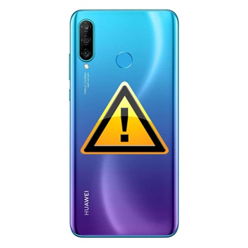 Huawei P30 Lite Bag Cover Reparation - Blå