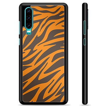 Huawei P30 Beskyttende Cover - Tiger