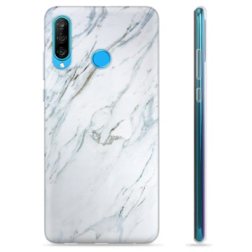 Huawei P30 Lite TPU Cover - Marmor