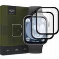 Huawei Watch Fit 3 Hofi Hybrid Pro+ Skærmbeskyttelse Hærdet Glas - Sort Kant - 2 Stk.