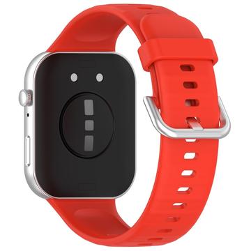 Huawei Watch Fit 3 Soft Silikone Rem - Rød