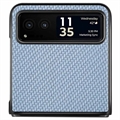 Motorola Razr 40 Hybrid Cover - Karbonfiber