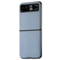 Motorola Razr 40 Hybrid Cover - Karbonfiber