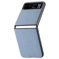 Motorola Razr 40 Hybrid Cover - Karbonfiber