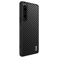 Imak LX-5 Sony Xperia 1 IV Hybrid Cover - Karbonfiber - Sort