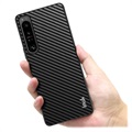 Imak LX-5 Sony Xperia 1 IV Hybrid Cover - Karbonfiber - Sort