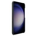 Imak Ruiyi Samsung Galaxy S23+ 5G Belagt Cover - Karbonfiber - Sort