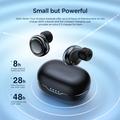 JOYROOM DB1 TWS In-Ear Bluetooth-hovedtelefoner Mini trådløst headset med opladningsetui - sort