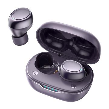 JOYROOM DB1 TWS In-Ear Bluetooth-hovedtelefoner Mini trådløst headset med opladningsetui - lilla