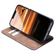 iPhone 15 Plus JT Berlin BookCase Tegel Flip Lædercover - Sort