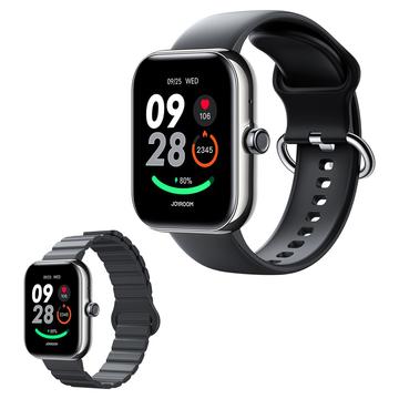 Joyroom JR-FT5 Plus Smartwatch - 1.96" skærm, sportsur med opkaldsbesvarelse - Sort