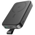 Joyroom JR-PBM11 Qi2 MagSafe Power Bank med kickstand - 10000mAh - Sort