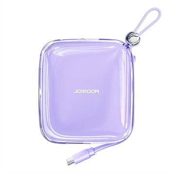 Joyroom Jelly JR-L004 USB-C Power Bank 10000mAh - USB-C, USB-A Ports - Lilla