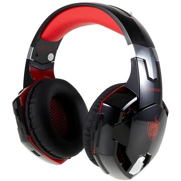 KOTION EACH G2000BT Stereo Gaming Headset Støjreducerende Over Ear-hovedtelefoner med aftagelig mikrofon