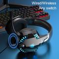 KOTION EACH G2000PRO Bluetooth 5.2 Over-Ear Wireless Headset 7.1 HiFi Stereo Sound Wired Gaming Headphone