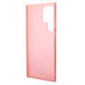 Karl Lagerfeld 3D Monogram Samsung Galaxy S23 Ultra 5G Hybrid Cover - Pink
