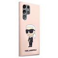 Karl Lagerfeld Ikonik Samsung Galaxy S23 Ultra 5G Silikone Cover