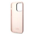 iPhone 15 Pro Max Karl Lagerfeld Ikonik Silikone Cover - Pink