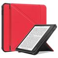 Kobo Libra 2 Origami Stand Folio Cover - Rød