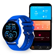 Ksix Core AMOLED Smartwatch med sports- og sundhedstilstande - blå