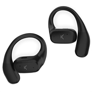 Ksix Cosmos Open Ear trådløse høretelefoner med touch-kontrol - sort