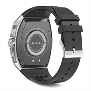 Ksix Hero Smartwatch med AMOLED-skærm, sports- og sundhedstilstande - IP68 - Sort