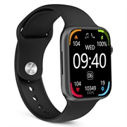 Ksix Urban 4 Mini Vandtæt Smartwatch m. Sport/Sundhedstilstande - Bluetooth, IP68 (Open Box - Bulk Tilfredsstillelse) - Sort