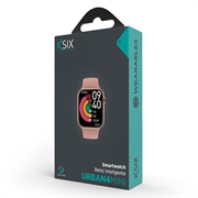 Ksix Urban 4 Mini Vandtæt Smartwatch m. Sport/Sundhedstilstande - Bluetooth, IP68