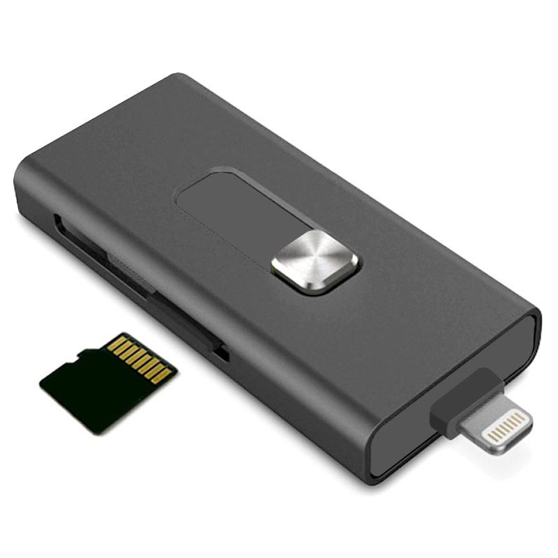 Ksix Lightning / USB microSD kortlæser - Kortlæser andre
