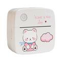 LX-D2 Termisk Inkless Bluetooth 5.2 Mini Printer - Pink