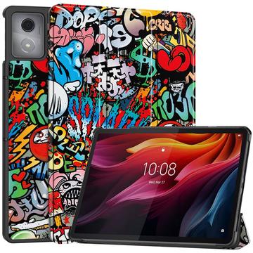 Lenovo Tab K11 Plus Tri-Fold Series Smart Folio Cover - Graffiti