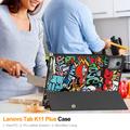 Lenovo Tab K11 Plus Tri-Fold Series Smart Folio Cover - Graffiti