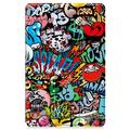 Lenovo Tab K11 Plus Tri-Fold Series Smart Folio Cover - Graffiti