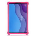 Lenovo Tab M10 Gen 3 silikoneetui med kickstand - hot pink