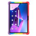 Lenovo Tab M10 Plus Gen 3 silikoneetui med kickstand - farverig