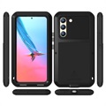 Love Mei Powerful Samsung Galaxy S22+ 5G Hybrid Cover - Sort