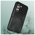 Love Mei Powerful Samsung Galaxy S22+ 5G Hybrid Cover - Sort