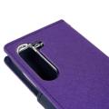 Mercury Goospery Fancy Diary Samsung Galaxy S23 5G Pung - Lilla