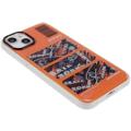 Mutural Camouflage Series iPhone 14 Plus Hybrid Cover - Orange