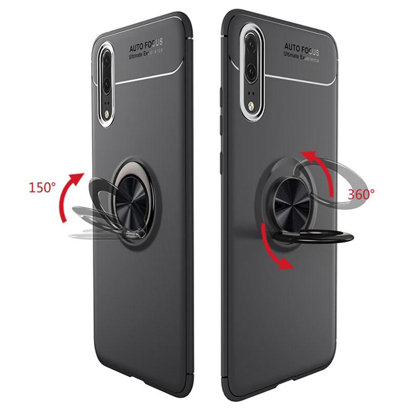 Huawei P20 Pro Cover med Magnetisk Ring