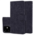 Mandala Series iPhone 11 Pung Taske med Stativ - Sort