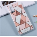 Samsung Galaxy S20 FE 5G Marble Pattern Electroplated IMD Cover