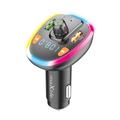 Maxlife MXFT-03 Bluetooth FM-sender m. USB-opladningsport - Sort