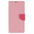 Mercury Goospery Fancy Diary Samsung Galaxy S24 Ultra Pung - Pink