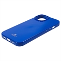 iPhone 15 Mercury Goospery Glitter TPU Cover - Blå