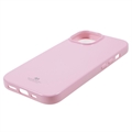 iPhone 15 Mercury Goospery Glitter TPU Cover - Pink