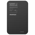 Momax Q.Mag X2 20000mAh magnetisk trådløs powerbank