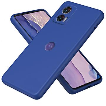 Motorola Edge 30 Neo Liquid Silicone Cover - Blå