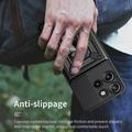 Motorola Edge 50 Neo Roterende Ring Hybrid Cover med Kameraskjold - Sort