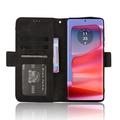 Motorola Edge 50 Pro Pung Cover med Kortholder - Sort